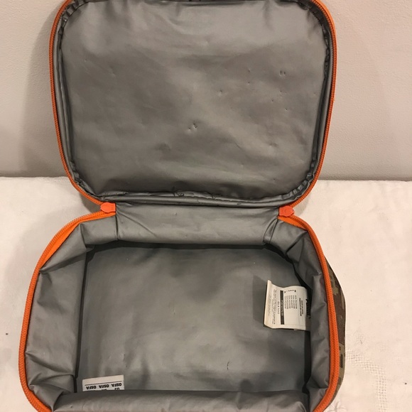 Puma khaki and orange handle lunch bag. Good used condition. - Picture 10 of 11